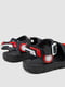 Чорні гумові сандалі-сабо з джибітсами | 6888794 | фото 4