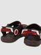 Коричневі гумові сандалі-сабо з джибітсами | 6888797 | фото 4
