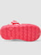 Резиновые сандалии-сабо кораллового цвета с джибитсами | 6888801 | фото 5
