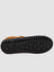 Коричневые сандалии из экозамши с надписью | 6888813 | фото 5