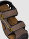Коричневые сандалии из экокожи | 6888833 | фото 2