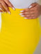 Желтая прямая юбка | 6888888 | фото 5