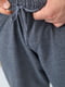 Трикотажные серые брюки | 6888982 | фото 6