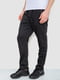 Трикотажные черные брюки | 6888987 | фото 3