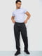 Трикотажные черные брюки | 6888993 | фото 2