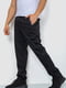Трикотажные черные брюки | 6888993 | фото 3