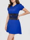 Синя сукня з мереживом | 6889003 | фото 3