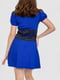 Синя сукня з мереживом | 6889003 | фото 4
