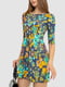 Коротка сукня в квітковий принт | 6889006 | фото 3
