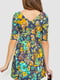 Коротка сукня в квітковий принт | 6889006 | фото 4