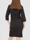 Чорна класична сукня з коміром | 6889010 | фото 4