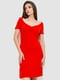 Червона сукня з глибоким вирізом | 6889016 | фото 2