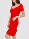Червона сукня з глибоким вирізом | 6889016 | фото 3