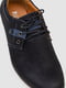 Чорні туфлі з екошкіри на шнурках | 6889108 | фото 2