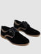 Черные замшевые туфли на шнурках | 6889110 | фото 3