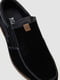Черные замшевые туфли с резинками по бокам | 6889112 | фото 2
