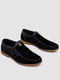 Черные замшевые туфли с резинками по бокам | 6889112 | фото 3