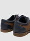Сині туфлі з екошкіри на шнурках | 6889116 | фото 4