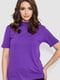 Фиолетовая футболка-гольф | 6889202