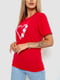 Красная футболка с надписью | 6889236 | фото 3