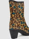 Короткі гумові чоботи леопардового принта | 6889284 | фото 4