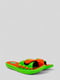 Шльопанці салатово-жовтогарячі | 6889330 | фото 3