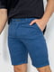 Шорты цвета джинс с карманами | 6889448 | фото 3