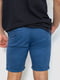 Шорты цвета джинс с карманами | 6889448 | фото 4