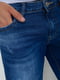 Шорты джинсовые синие с потертостями | 6889456 | фото 5