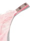 Мереживні рожеві труси-тонг зі стразами | 6833735 | фото 5