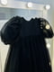 Пишна сукня з глітерним топом чорного кольору | 6941883 | фото 2