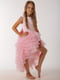 Рожева сукня з пишною асиметричною спідницею | 6941886 | фото 4