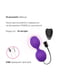 Вагінальні кульки з вібрацією Kegel Vibe Purple (діаметр 3,7 см) | 6666200 | фото 3