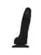 Реалістичний фалоімітатор  Soft Realistic dildo Black - Size M | 6669010 | фото 2