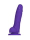 Реалістичний фалоімітатор  Soft Realistic dildo Violet - Size L | 6669016 | фото 2