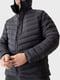 Темно-сіра вітрівка  технологіями Water resistance, Windproof та Breathable | 6990091 | фото 8