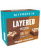 Протеїновий батончик Layered Bar - 12x60g Triple Chocolate Fudge | 6996348