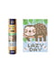 Картина за номерами стікерами в тубусі "Лінивий" 1200 стікерів. 1821, 33х48 см | 7053841