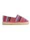 Еспадрильї JustFab Womens Trianne Pink Multi 36.5 Рожевий (FT1510305PNMI-36.5) | 7090594