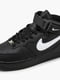 Кросівки Air Force 1 Mid Black-White MRV-26026 | 7117734 | фото 8