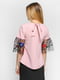 Блуза рожева з вишивкою | 5920561 | фото 2