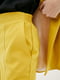 Штани прямі жовті | 5914503 | фото 4