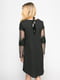 Сукня А-силуету чорна | 5920521 | фото 2