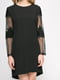 Платье А-силуэта черное | 5920521 | фото 3