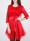 Сукня А-силуету червона | 5920292