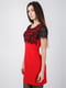 Платье-футляр красное | 5920297 | фото 3