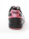 Туфли черные спортивные с серо-розовым декорированным принтом | 38940 | фото 4