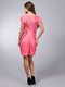 Сукня-футляр коралового кольору з драпіруванням | 30769 | фото 3