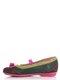 Туфли разноцветные с бантиком | 677930 | фото 2